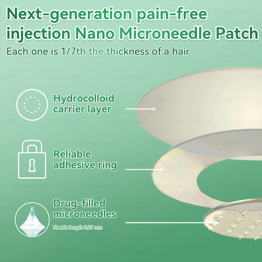 Noticeable results within 7 days 𝑳𝒖𝒙𝒂𝒓𝒊𝒔𝒆® 👩‍⚕️ 𝑴𝒐𝒓𝒊𝒏𝒈𝒂 & 𝑩𝒆𝒓𝒃𝒆𝒓𝒊𝒏𝒆 10-𝑰𝑵-1 𝑨𝒅𝒗𝒂𝒏𝒄𝒆𝒅 𝑵𝒂𝒏𝒐 𝑴𝒊𝒄𝒓𝒐𝒏𝒆𝒆𝒅𝒍𝒆 𝑷𝒂𝒕𝒄𝒉 (𝐎𝐧𝐜𝐞 𝐃𝐚𝐢𝐥𝐲, 𝐯𝐢𝐬𝐢𝐛𝐥𝐞 𝐜𝐡𝐚𝐧𝐠𝐞𝐬 𝐢𝐧 𝟕 𝐝𝐚𝐲𝐬）𝐎𝐛𝐞𝐬𝐢𝐭𝐲, 𝐃𝐢𝐚𝐛𝐞𝐭𝐞𝐬, 𝐒𝐥𝐞𝐞𝐩 𝐀𝐩𝐧𝐞𝐚, 𝐀𝐧𝐝 𝐉𝐨𝐢𝐧𝐭 𝐈𝐬𝐬𝐮𝐞𝐬🌈